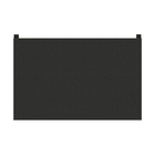 Mesa 54x34,5cm Preta Aço e MDP Industrial Multivisão