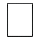 Mesa 54x34,5cm Preta Aço e MDP Industrial Multivisão