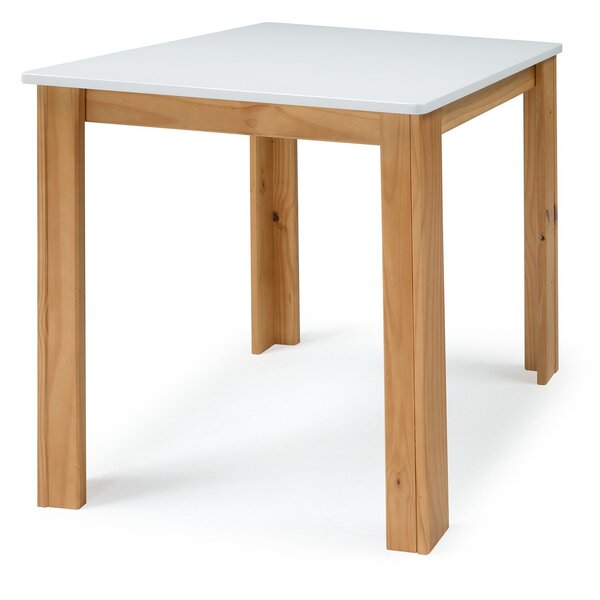 Mesa 67cm X 60cm X 64cm Juvenil Aladim Branco / Ad