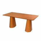 Mesa 6 Lugares Retangular Em Madeira Maciça Fortaleza Authent