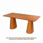 Mesa 6 Lugares Retangular Em Madeira Maciça Fortaleza Authent