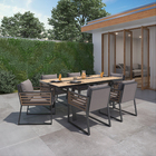 Mesa 75x100x200cm Alumínio Cinza Ionis Naterial