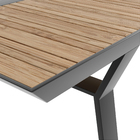 Mesa 75x100x200cm Alumínio Cinza Ionis Naterial