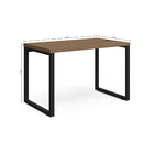 Mesa 120x70cm Munique Metal e MDP Kappesberg