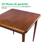 Mesa 80x80 Com 2 Cadeiras Em Madeira Maciça Para Bar Pub Bote