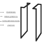 Mesa 90cm Industrial Para Escritório Tampo Bordas Elevadas D