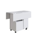 Mesa 90x90cm Tampo Mdp Dobrável Mesa Dobrável Branco