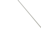 Mesa  Alumínio Retangular Lyra II 75x90x160cm Branco Naterial