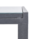 Mesa  Alumínio Retangular Lyra II 75x90x160cm Cinza Naterial