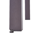 Mesa  Alumínio Retangular Lyra II 75x96x180cm Marrom Naterial