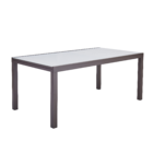 Mesa  Alumínio Retangular Lyra II 75x96x180cm Marrom Naterial