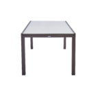 Mesa  Alumínio Retangular Lyra II 75x96x180cm Marrom Naterial