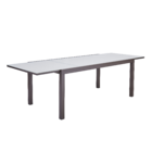 Mesa  Alumínio Retangular Lyra II 75x96x180cm Marrom Naterial