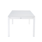 Mesa  Alumínio Retangular Odyssea II 76x100x180-240cm Branco Naterial