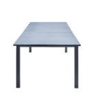 Mesa  Alumínio Retangular Odyssea II 76x100x256-320cm Cinza Naterial