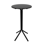 Mesa  Bistrô Para Bar Área De Lazer Cafeteria Preta