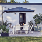 Mesa  Extensível 76x149x97cm a 149cm Alumínio Idaho Bege Naterial