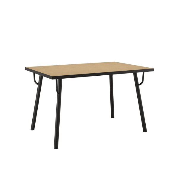 Mesa Aço 4 Lugares Orbit Industrial 135x80cm Yescasa