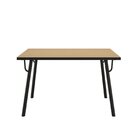 Mesa Aço 4 Lugares Orbit Industrial 135x80cm Yescasa