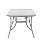 Mesa Aço Alma Cinza Escuro 0,90x1,60m Naterial