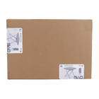 Mesa Aço Quadrado Emys 70x70x70cm Cinza Naterial