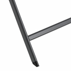 Mesa Aço Quadrado Emys 70x70x70cm Cinza Naterial