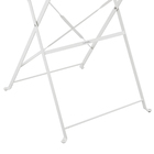 Mesa Dobrável Aço Redonda Flora Origami 71x60x60cm Bege Naterial