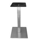 Mesa Alpha Inox 77,50 Cm (altura) Com Tampo Em Mdp Quadrado 7