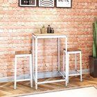 Mesa Alta 61x61cm  Branco