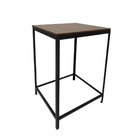 Mesa Alta 61x61cm  Preto Fosco