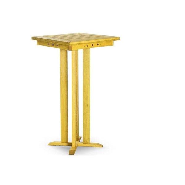 Mesa Alta Bar Com 60,5 Cm Stain Amarelo