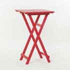 Mesa Alta Dobrável Mão E Formão Bistrô