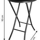 Mesa Alta Redonda Bistrô Bar Dobrável