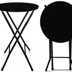 Mesa Alta Redonda Bistrô Bar Dobrável