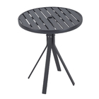 Mesa Alumínio 60x72cm Chumbo Porto Rico Portinaty