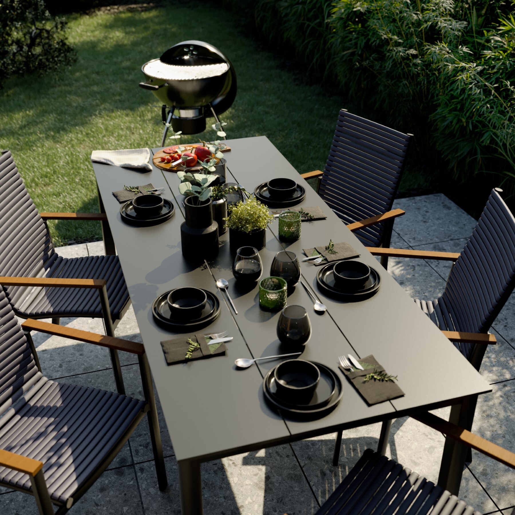 Mesa de Jardim Dora Naterial