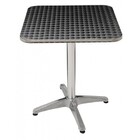 Mesa Aluminio Quadrada 60cm Mor