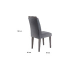 Mesa Alvorada 180 Tp Mdf Vidro Canto Reto 6 Cadeiras Rufato