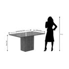 Mesa Ana 130x80cm Cimol Nature/off White