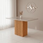 Mesa Ana 130x80cm Nature/off White Sala De Jantar Nature/off