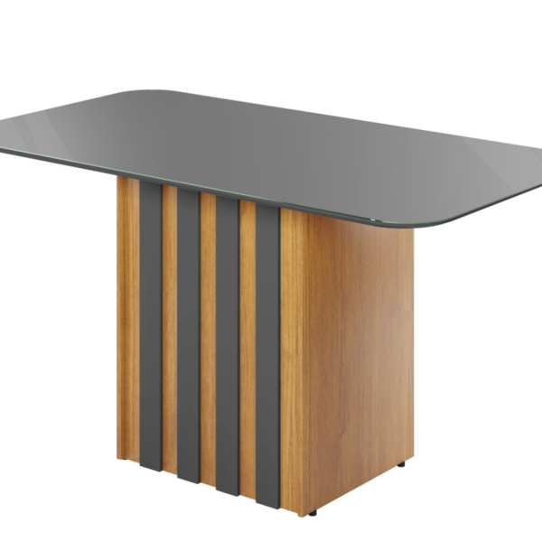 Mesa Ancora Candian 180cm Tampo Copo Jcm Movelaria Não Acompa