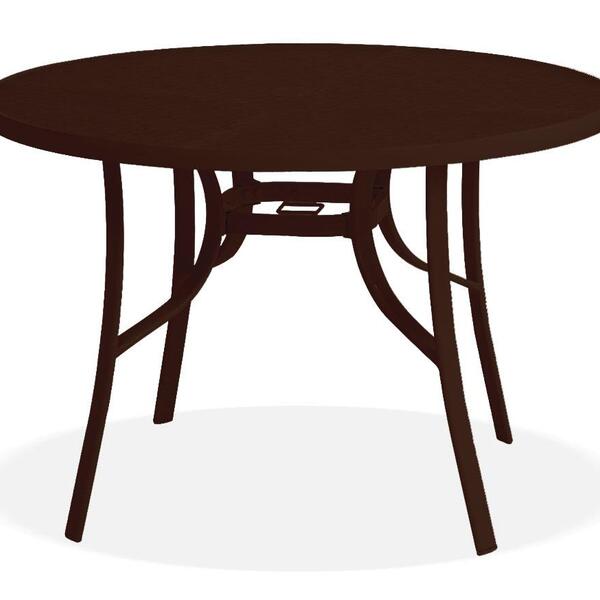 Mesa Angra Redonda 1.23m Diâmetro C/ Furo Café Green House