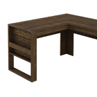 Mesa Angular Para Escritório Home Office Me4145 Mdp Nogal G69