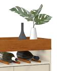 Mesa Aparador Café Drink Plus Adega Com Rodízios Off White/ca