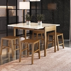 Mesa Aparador Timber 77x54x108cm Castanho