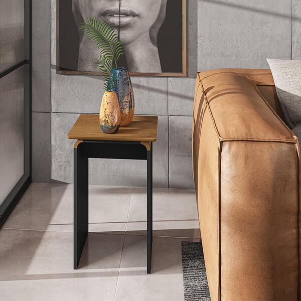 Mesa Apoio Alta Sala De Estar Lilibeth