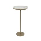 Mesa Apoio Basic Retangular Baixa 55,5x29cm Calacata