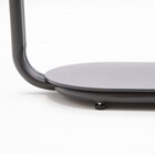 MESA APOIO CAFÉ  II AÇO 49X22H63 CINZA