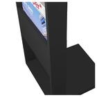 Mesa Apoio Lateral Sofá Ou Cama Book Preto Caemmun