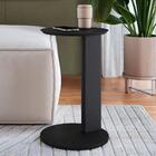 Mesa Apoio Sofa Chanfrada Pe Madeira 28020 Artesano